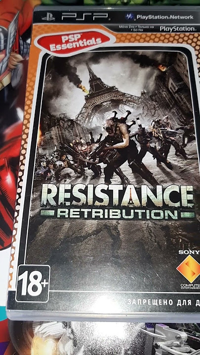 Jogo PSP Essentials Resistance: Retribution