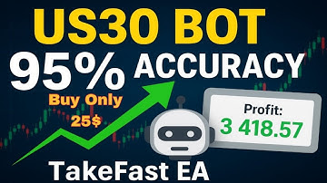 TakeFast US30 Bot – Fast Scalping EA | 95% Accuracy | MT4 Auto Trading Robot 2025
