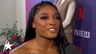 Simone Biles Reveals Her Housewives Tagline