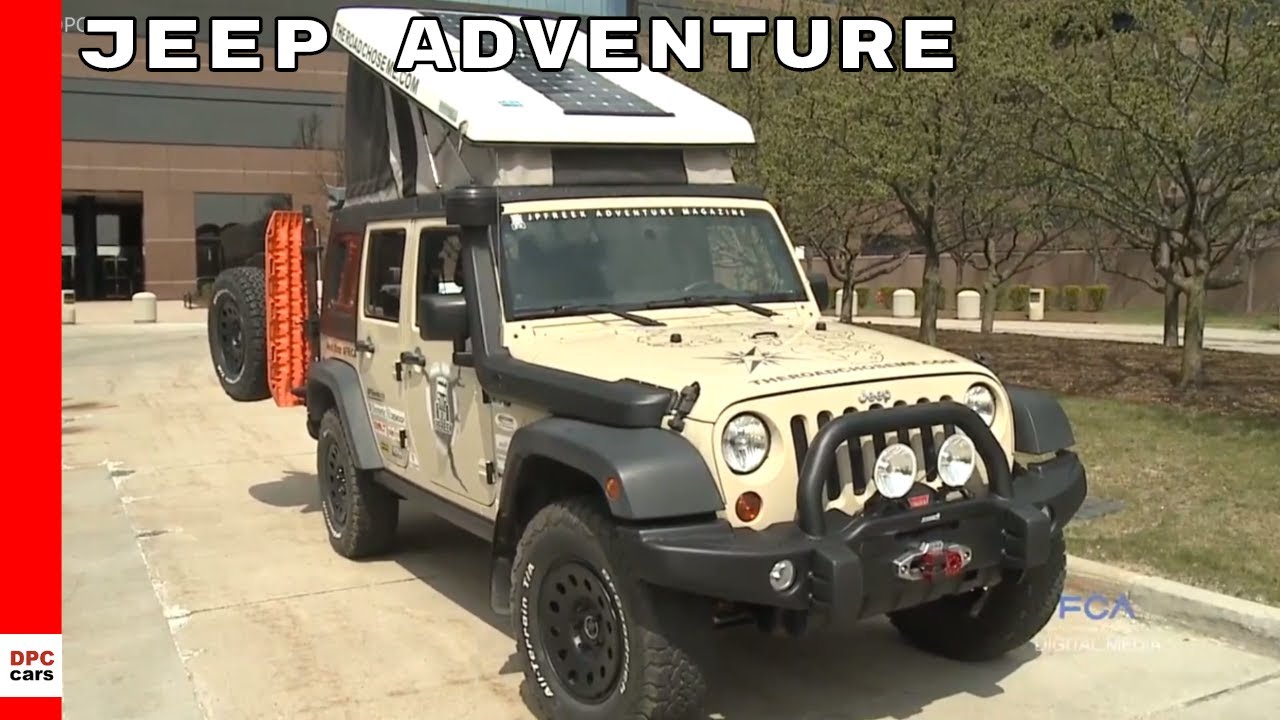 cadillac 2019 commercial Jeep Adventure in Africa With Custom Wrangler