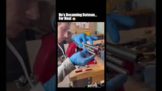 He’s Building a Batman Exoskeleton Leg 🦾🦇 | Real Life Superhero Tech