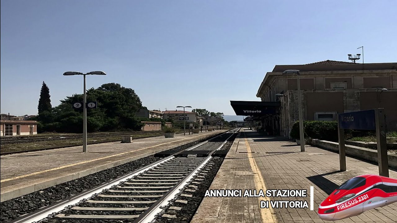 Annunci alla stazione di Vittoria