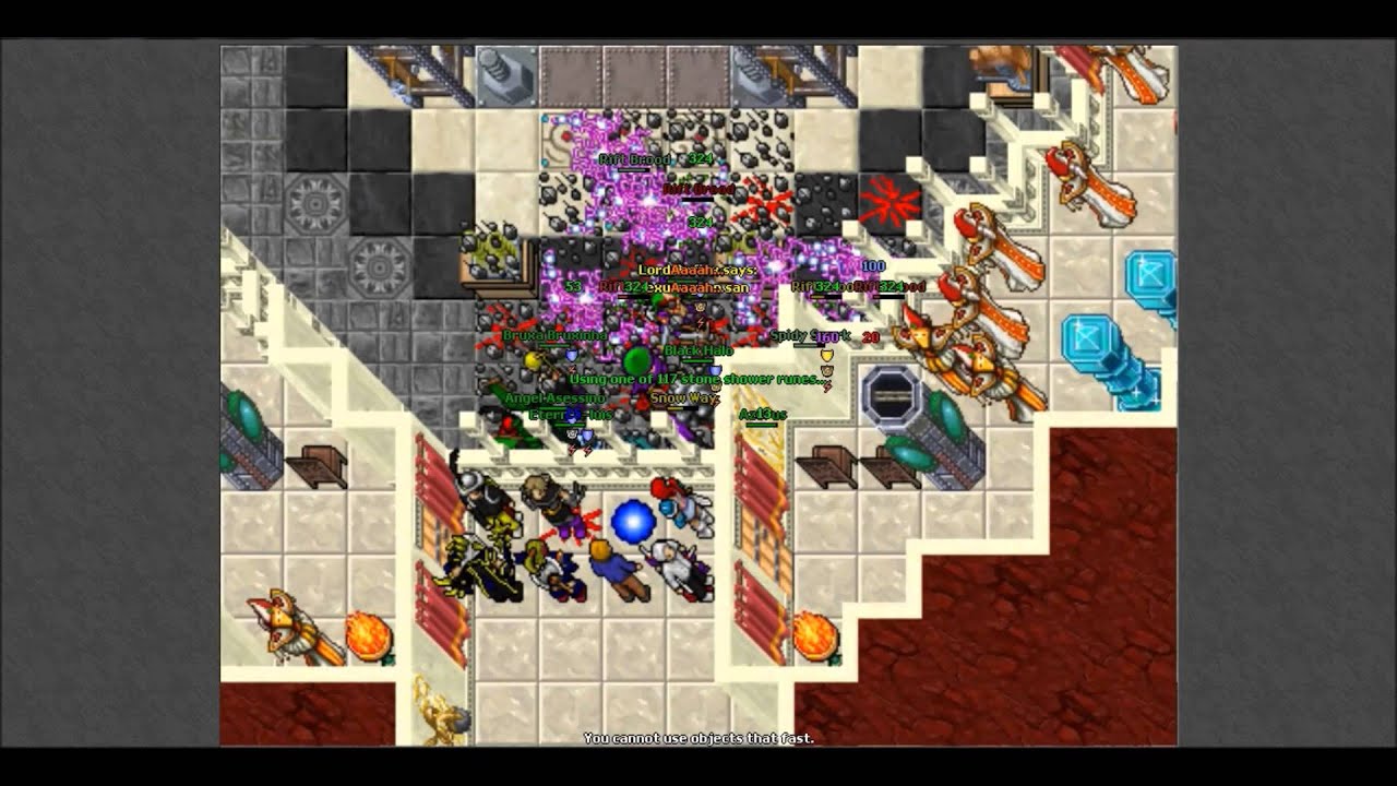 Delyriumz Guild (Astera) In Service to Yalahar (Final Room) HD 720p