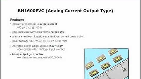 Ambient Light Sensors