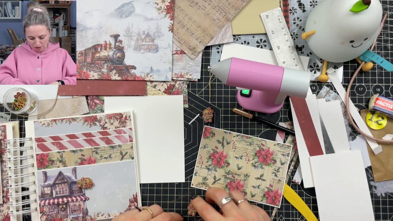 Albumik świąteczny z zestawu Happy Mail cz. 2