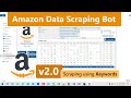 Amazon Product Data Scraper v2.0 | Extract Product Title, Price, ASIN, Images & more using Keywords