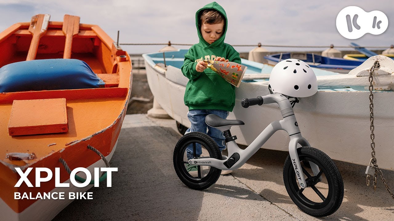 Kinderkraft XPLOIT – balance bike: adjustable handlebar and seat