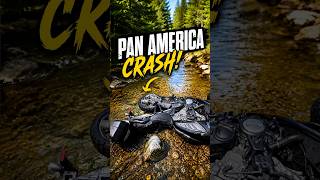 Harley Davidson Pan America CRASH! Water Crossing Gone Wrong | Motorcycle Fail #harleydavidson