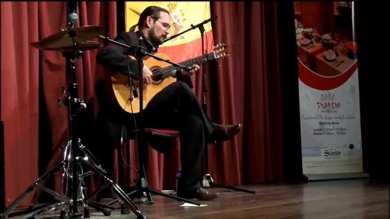 Ricardo Garcia Flamenco Oct 2014 at The Louis Leakey Auditorium in Nairobi