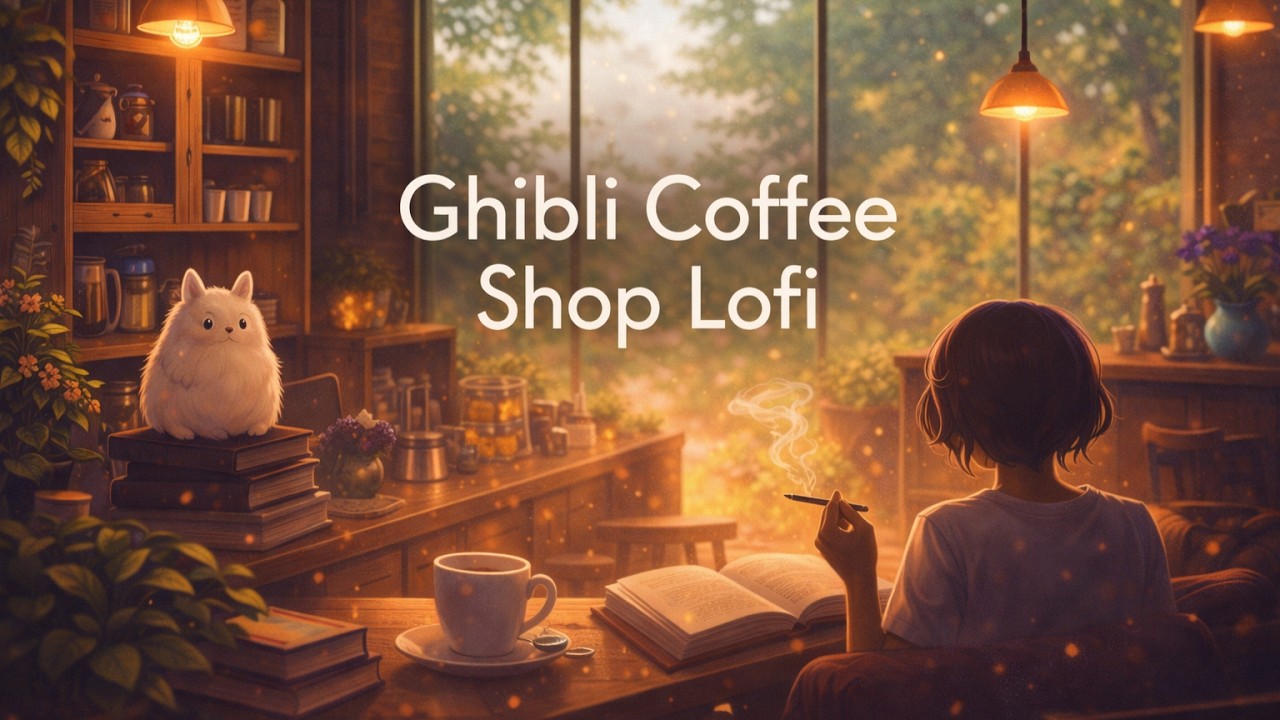 Ghibli Coffee Shop Lofi 🌿| Playlist [2 hours]