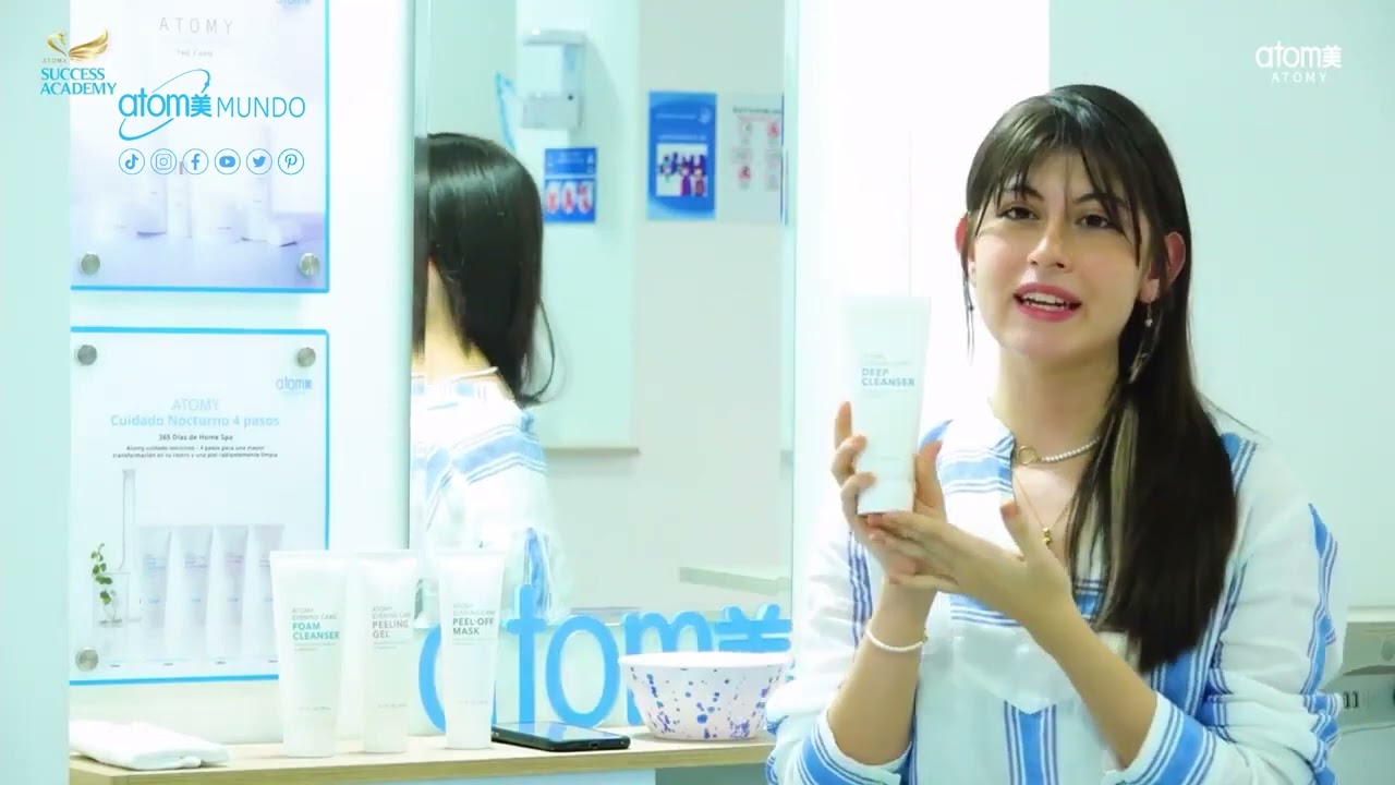 Con Atomy 4 Pasos dile adios al ACNÉ - Testimonio modo de Uso, piel  jóven, hermosa y saludable