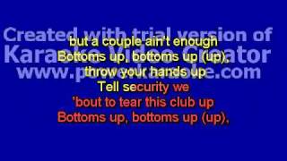 Video thumbnail of "Trey Songz - Bottoms Up (feat. Nicki Minaj) karaoke"