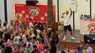 Mallorca Bierkönig 2025 Micha Schue live mit Wir sind blau