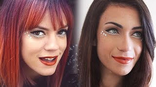 Lily Allen - As Long As I Got You Makeup Tutorial | MakeupAndArtFreak