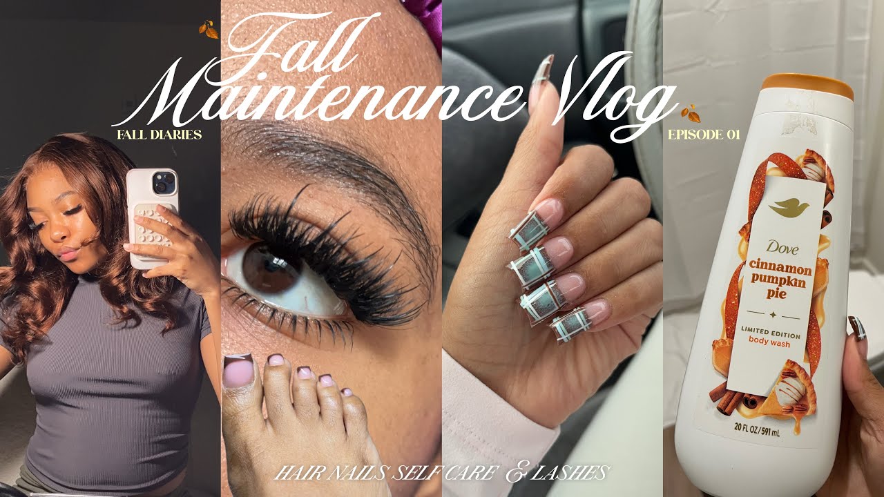 ОСЕННИЕ ДНЕВНИКИ🍂 01: Видеоблог об осеннем уходе *конечно же, для девушки, которая делает все сво...