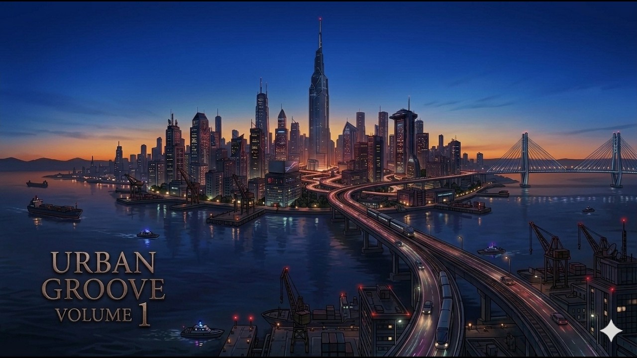 Urban Groove VOL.01] Metropolitan Skyline // groove factory - YouTube