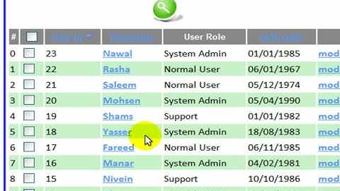 jspx ajax datatable tutorial