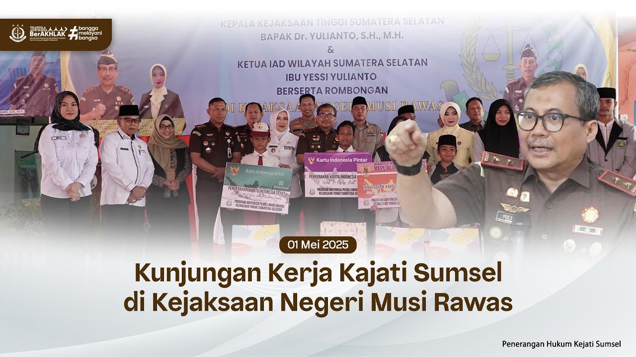 KUNJUNGAN KERJA KAJATI SUMSEL DI KEJAKSAAN NEGERI MUSI RAWAS