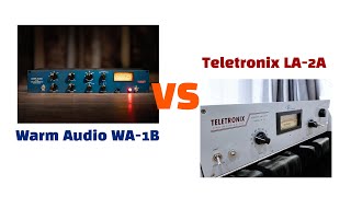 WA-1B VS LA-2A (Hardware Compressors Sound Test)