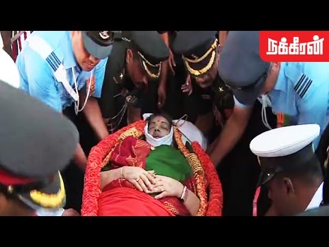     Jayalalitha Last Respect Video