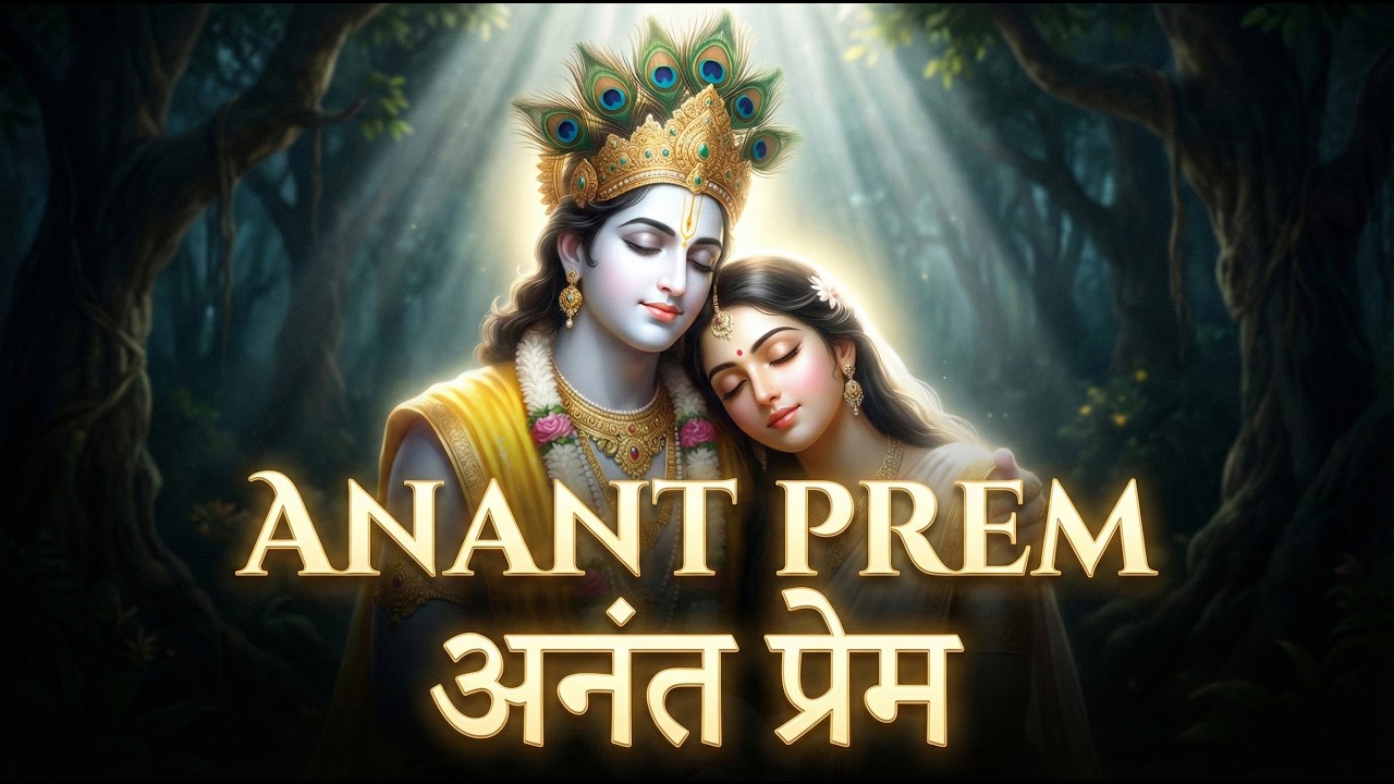 Anant Prem - Eternal Love 🌸 | Shri Radha Krishna Beautiful Song | Peaceful Soulful
