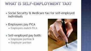 Self Employment Tax - Entrepreneur Tax Training Series