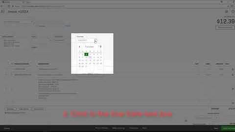 How To Change your Invoice Due Dates in QuickBooks Online