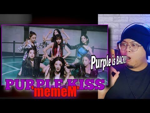 REACTION to 퍼플키스(PURPLE KISS) 'memeM (맴맴)' MV | PLORY!