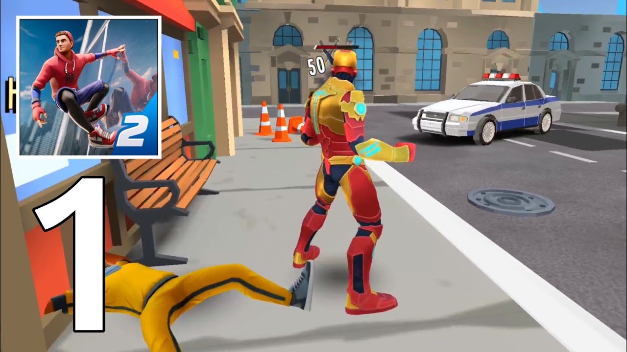 Spider Fighter 2 Game Gameplay Walkthrough Iron Man Unlocked 🔓