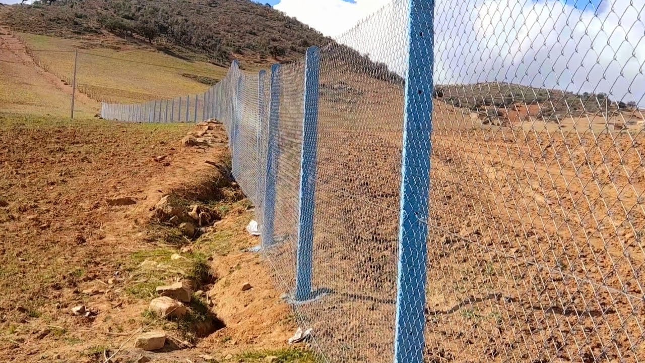 زبون ولماس: الزياني أبدع تسييج أرض زبون بوقشمير ، تشييج محكم بالكرياج والبوطو وإنجاز مدخل الضيعة