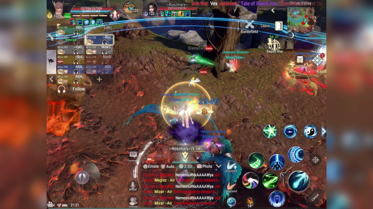 Perfect World Mobile - Divine Valley - EU01 Cleric Sage PvP