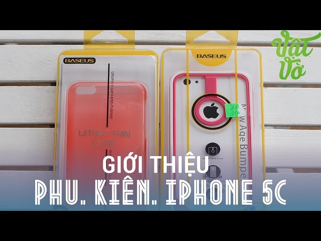 [Review dạo] Tổng hợp phụ kiện ốp lưng, đồ chơi cho iPhone 5c - 5/5s