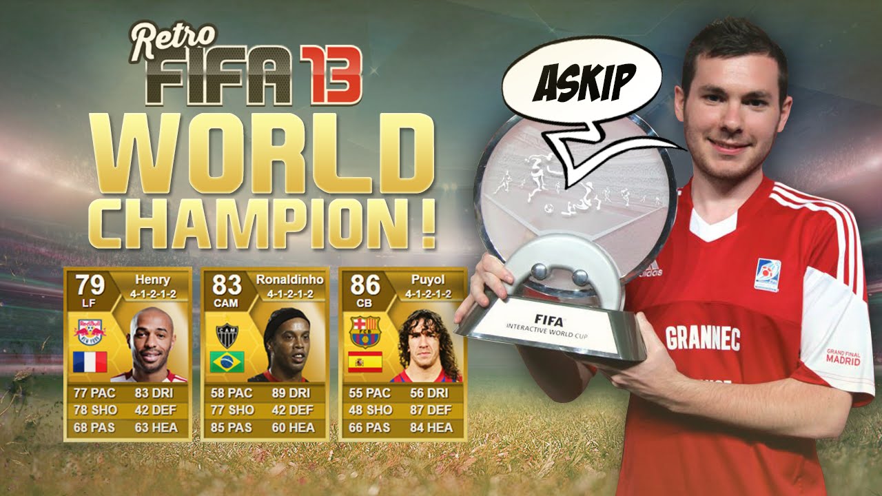 FIFA 13 RETRO - WORLD CHAMPION ASKIP !