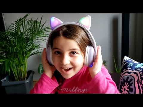 Video: Kızlar Için Kulaklıklar: Kablosuz Ve Kablolu. 7-10 Yaş Arası Gençler Için Büyük Pembe Kulaklıklar Ve Diğer Güzel Modeller