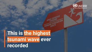 This is the highest tsunami wave ever recorded