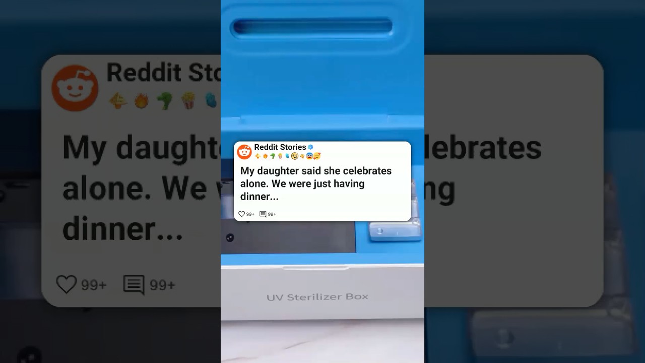 Моя дочь сказала, что празднует в одиночестве 