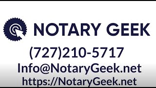 Notary Geek virtual online notarization