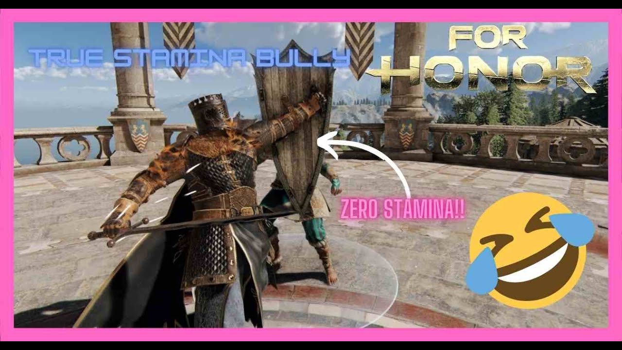 For Honor - BP is the TRUE STAMINA BULLY! Black Prior Duels