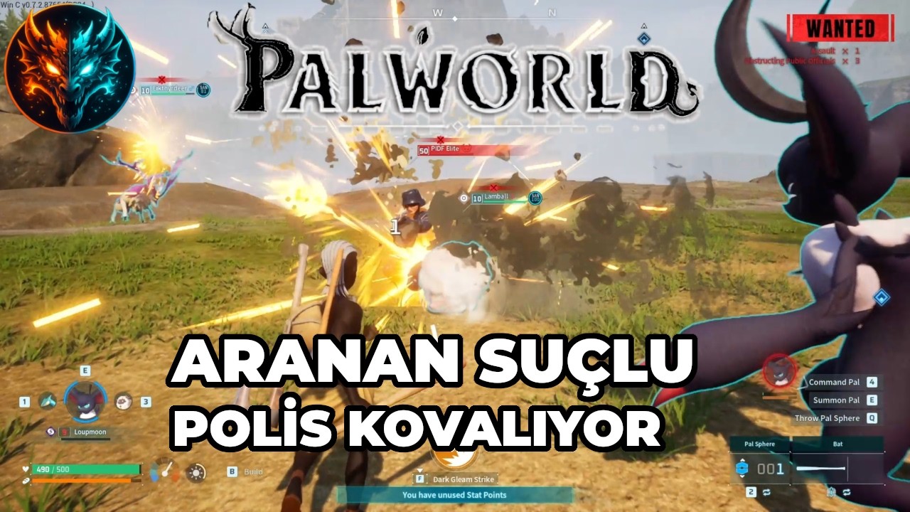 Palworld #2 | Aranan Suçlu Olduk — Federaller Base’e Kadar Kovaladı! 😂