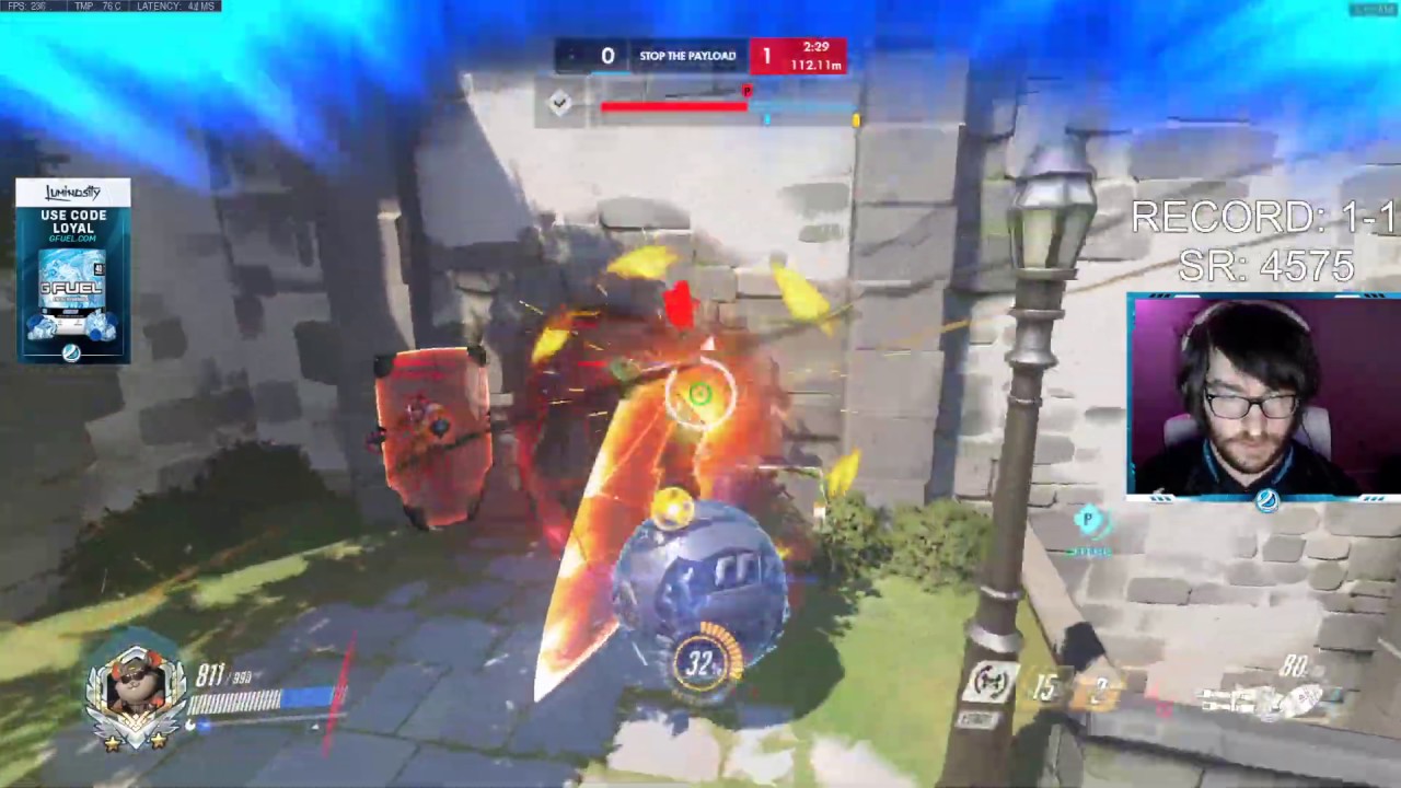 HARBLEU HAMMOND AND SIGMA GAMEPLAY! [ OVERWATCH SEASON 22 TOP 500 ]