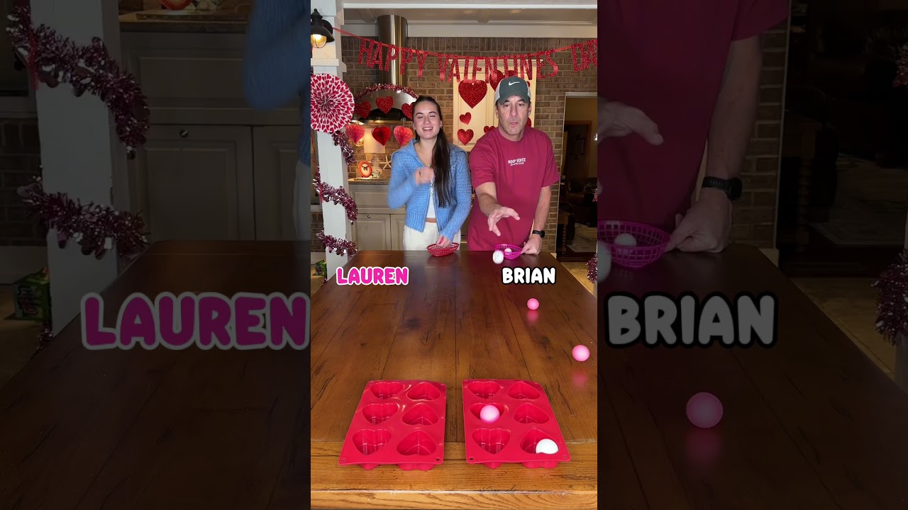 Соревнование по прыжкам в День святого Валентина!!