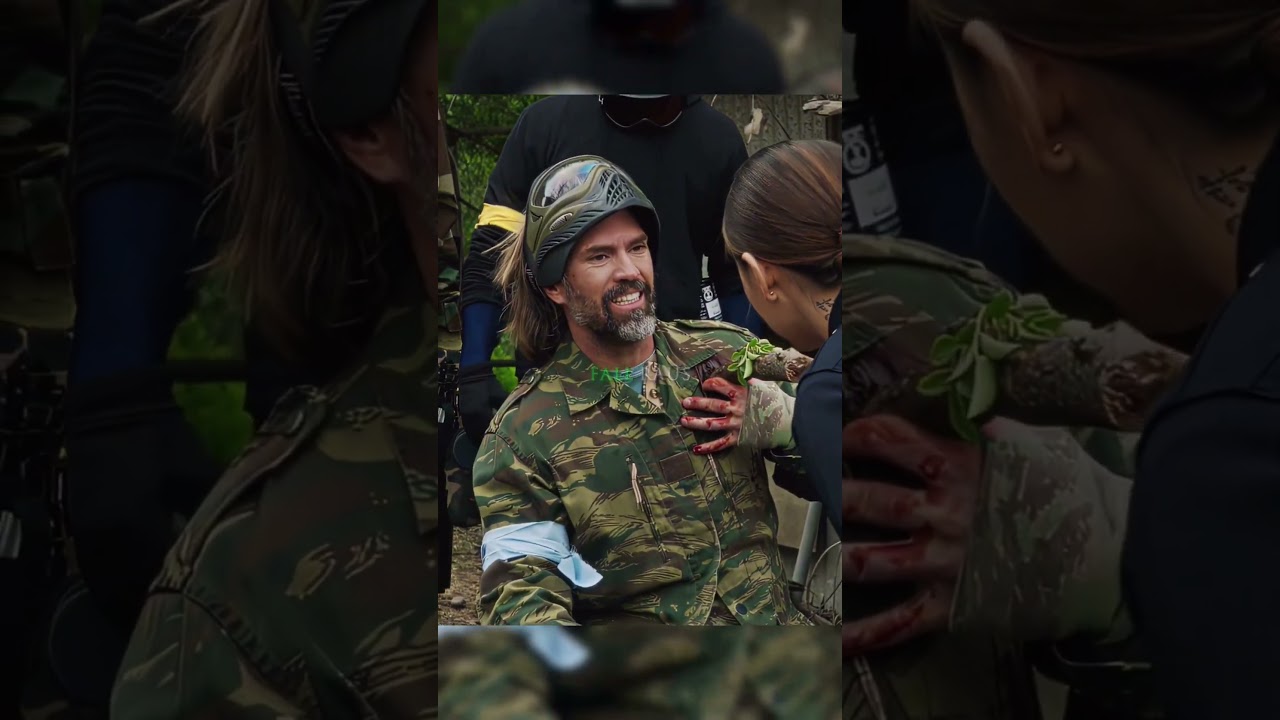 Ein Mann nahm das Paintballspiel etwas zu ernst 🩸