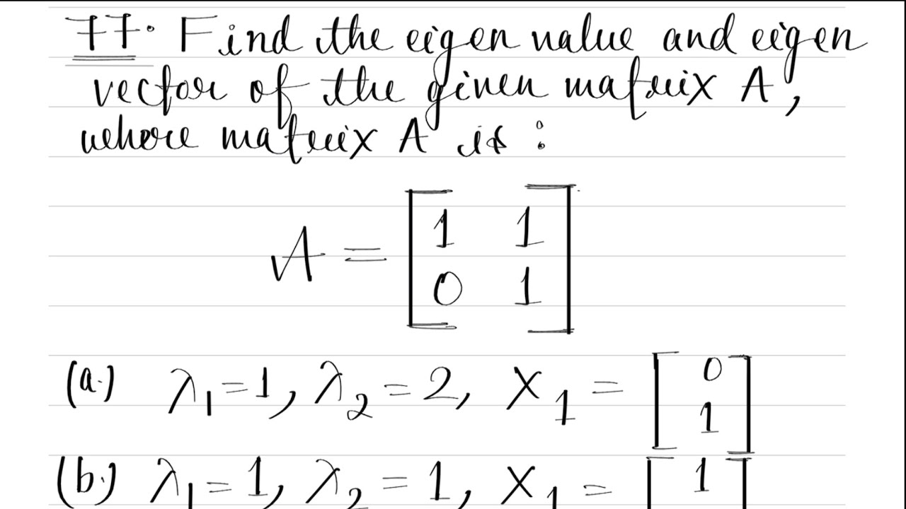 Linear Algebra Problem 77
