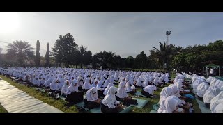 PEMBACAAN ASMAUL HUSNA DAN MARHABA SMP ISLAM AYATRA