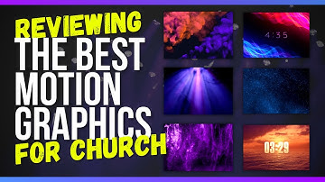 Church Motion Backgrounds and Graphics | Reviewing the 3 Best in 2023
