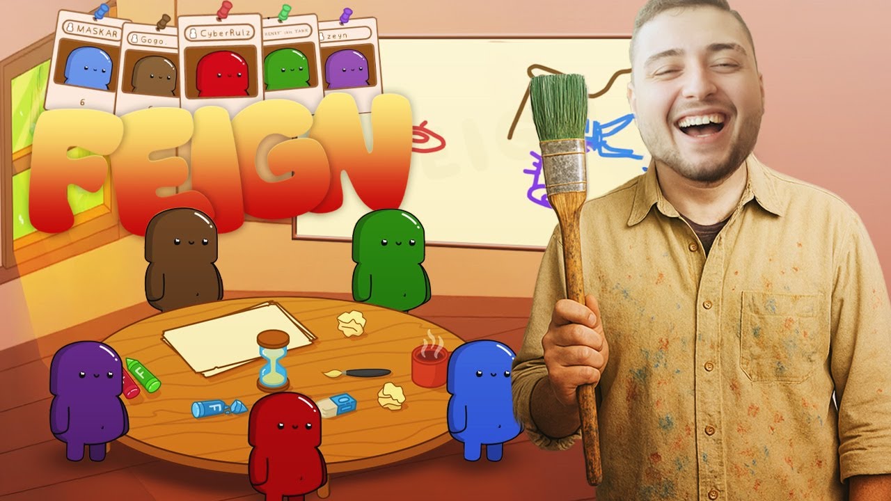 ÇİZİM YETENEĞİ OLMAYAN EKİPLE BU OYUN OYNANMAZ! FEIGN