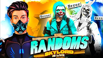 Noob Prank with Random Players 😂 must watch - Garena Free Fire @SKYLORD