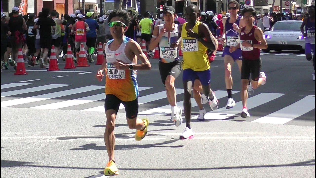 東京マラソン 31km地点 鈴木健吾 大迫傑 工藤慎作 太田蒼生 20260301