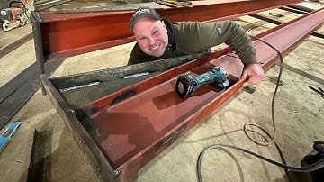 I fabricated and built a shed (part3 welding and fabrication)