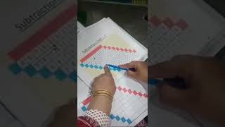 subtraction working charts